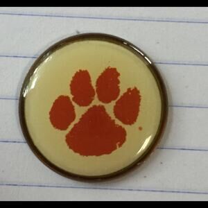 Vintage Clemson Tigers golf ball‎ marker